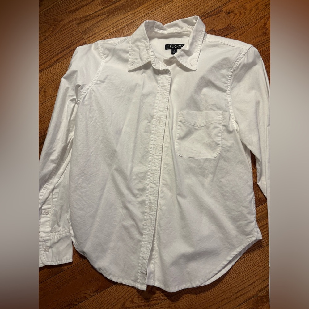 J Crew Cotton Oxford Shirt